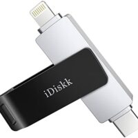 iDiskk Certificado por MFi 128 GB 2 en 1 Type-C...