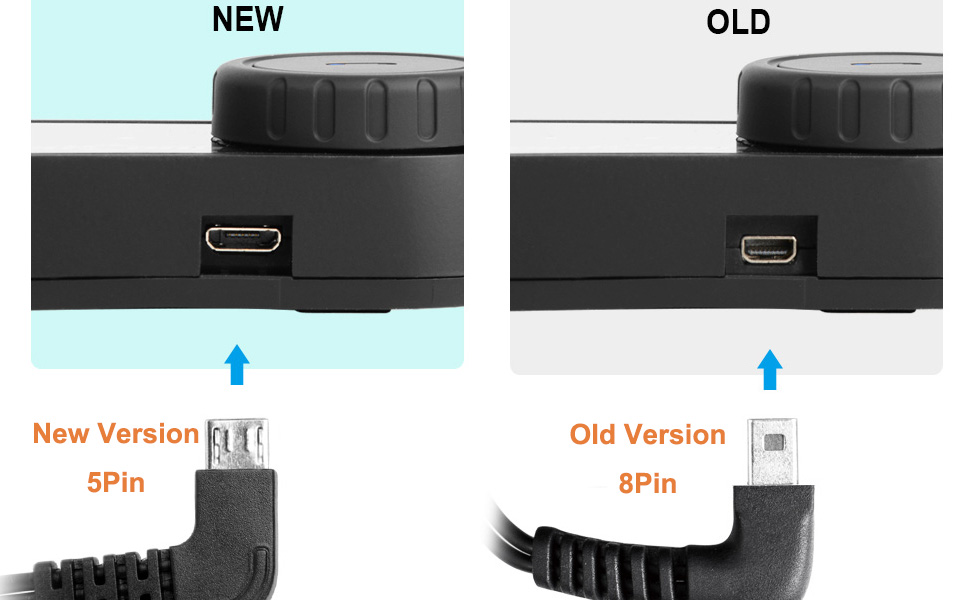 Diferencia entre la versión antigua y el puerto de la nueva versión