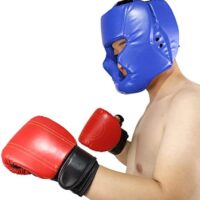 Casco de Boxeo: Casco de Lucha Libre para Hombres, Mujeres,...