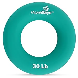 MoveRays Hand Grip Ring 30 lb Green