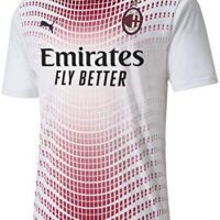 PUMA AC Milan Temporada 2020/21 – Away Shirt Replica White-Tango...