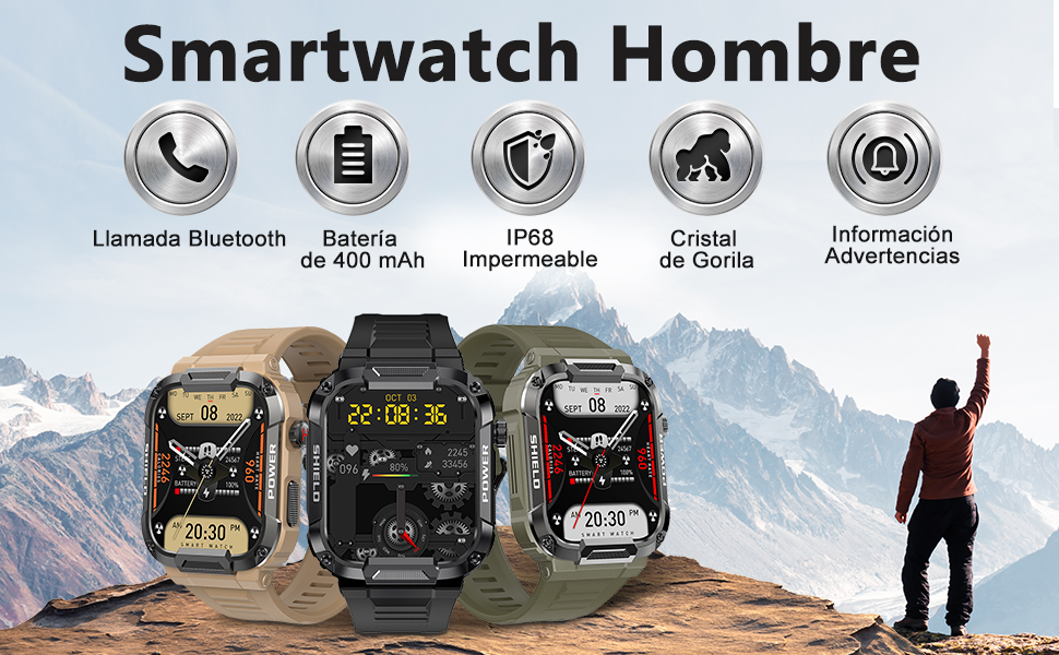 Smartwatch Hombre 