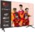 TCL 43P739 – Smart TV 43″ con 4K HDR, Ultra HD, Google TV, Motion Clarity, Game Master, Dolby Vision y Atmos, Google Assistant
