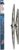 Escobilla limpiaparabrisas Bosch Twin 601, Longitud: 575mm/400mm – 1 juego para el parabrisas (frontal)