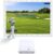 Pantalla de impacto del simulador de golf para interiores, pantallas de proyección de práctica de tela para ejercicios de objetivo de pelota de golf para gimnasio, pantalla de simulador de golf para