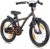 PROMETHEUS BICYCLES Bicicleta 18 Pulgadas niño 6 años Bicicleta niña 6 a 9 años – Bicicletas niños – Bici niños Infantil y Freno contrapedal Negro