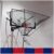 Red de devolución de baloncesto Portátil Sistema De Retorno De Bolas Para Poste Tradicional/ Montado En La Pared Aros De Baloncesto, Interior Exterior Plegable Red De Rebote De Baloncesto, 180 ° Girat