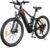 SAMEBIKE Bicicleta Eléctrica para Adultos Bicicleta Eléctrica de Montaña con Suspensión Completa 48V 14Ah Batería Bicicleta Eléctrica de 26 Pulgadas con Freno Mecánico