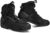 SHIMA EDGE WP, Impermeables Zapatos de Motocicleta para Hombres | Transpirables, Zapatos de calle reforzados con sistema de cierre ATOP, Soporte para el tobillo, Suela antideslizante (Negro, 42)