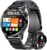 Smartwatch Hombre con Llamadas Bluetooth,1.32» HD Reloj Inteligente Pulsera Actividad con Pulsómetro Monitor de Sueño,Podómetro,Impermeable IP67 Fitness Reloj Deportivo para Android iOS