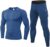 UNeedVog Juego De Entrenamiento para Hombres Pantalones De Compresión del Kit De Fitness De Gimnasio Juego