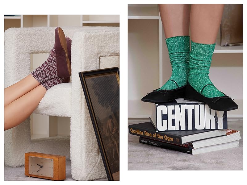 Los calcetines de moda son un accesorio esencial para completar el look. 