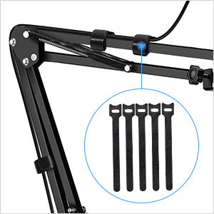 Brazo Microfono, Soporte Microfono Ajustable Profesional con Adaptador