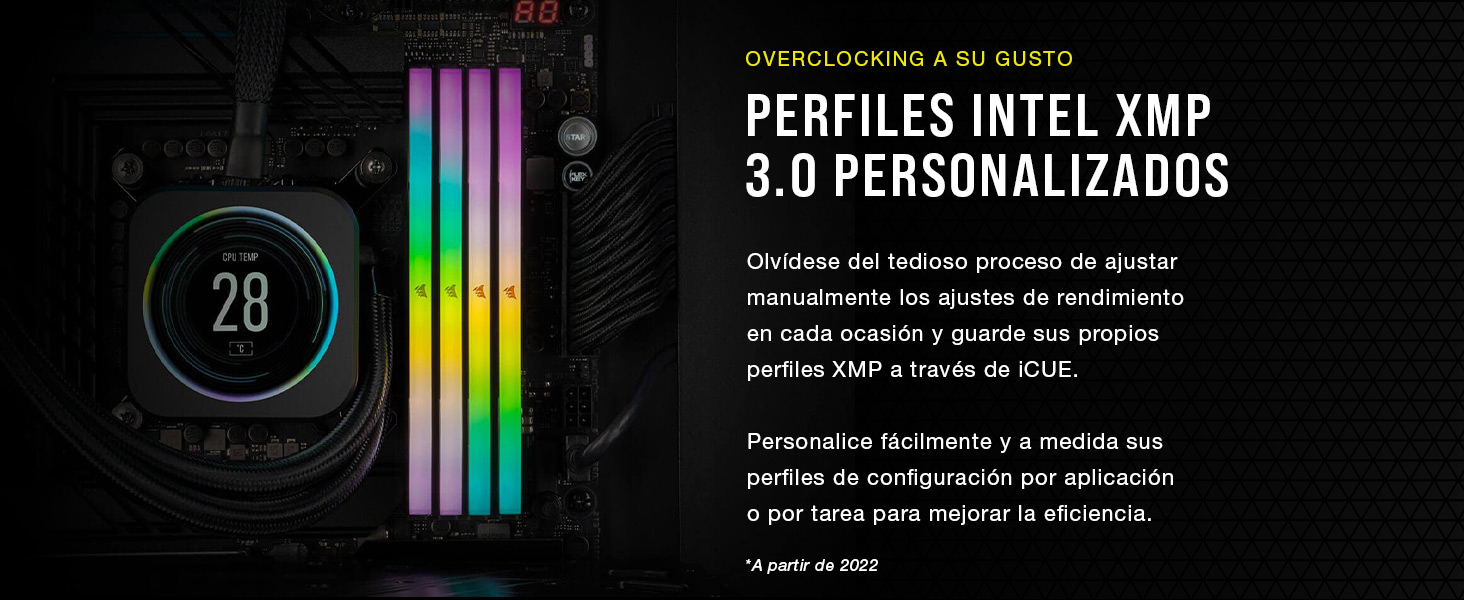INTEL XMP 3.0, DDR5 DRAM, DDR5, DDR5 Memoria