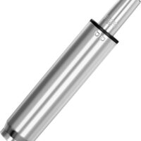 SONGMICS Muelle de Gas para Silla de Oficina, Carga de 200 kg, Pistón Neumático de Repuesto para Silla Giratoria, Silla Racing, Silla de Ejecutivo, Silla de Comedor, Longitud 255 mm, Plata AOP101W01