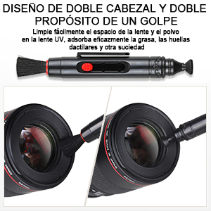 75 en 1 Kits Limpieza Cámara Reflex Profesional
