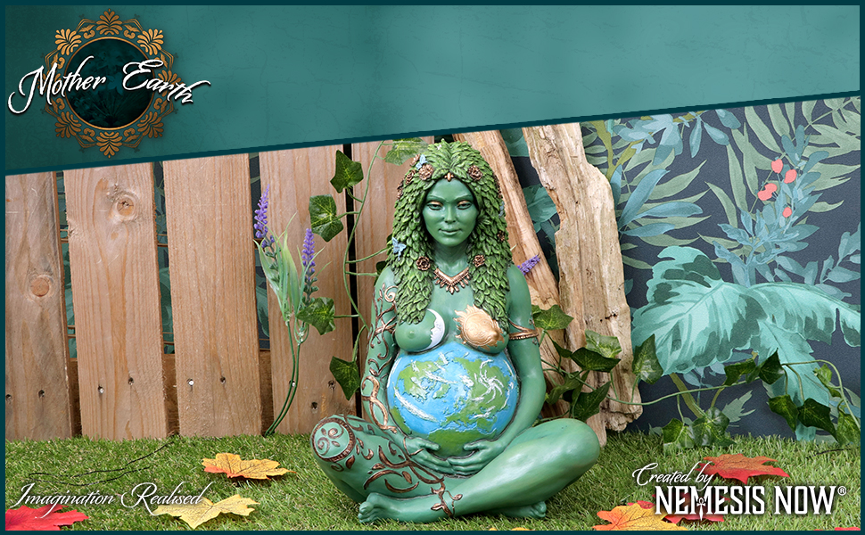 madre tierra, arte gaia, madre etérea, figura de madre tierra, adorno de madre