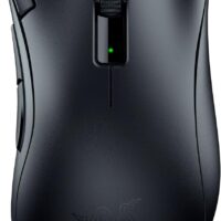 Razer DeathAdder V2 X Hyperspeed - Ratón Gaming inalámbrico, ergonómico para PC / Mac (interruptores mecánicos, Tecnologia Hyperspeed Wireless, Sensor óptico) Negro