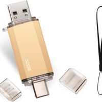 Tipo C y USB 2.0 OTG Flash Drive 32 GB 2 en 1 USB Pendrive Memory Stick para Smartphones Android, Windows, Android, Pc, Tabletas, Almacenamiento DE Datos Externo Etc