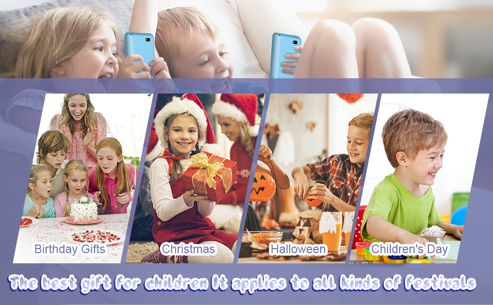 4G Teléfono de Juguete Inteligente para niños