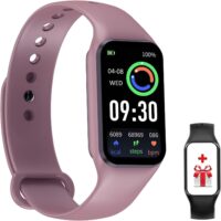 Smartwatch, Reloj Inteligente Hombre Mujer - Oxímetro (SpO2) Pulsometro Monitores de Actividad, iP68 Impermeable Pantalla de 1,47", Pulsera Actividad Compatible con Teléfonos Android e iOS (2 Correa)