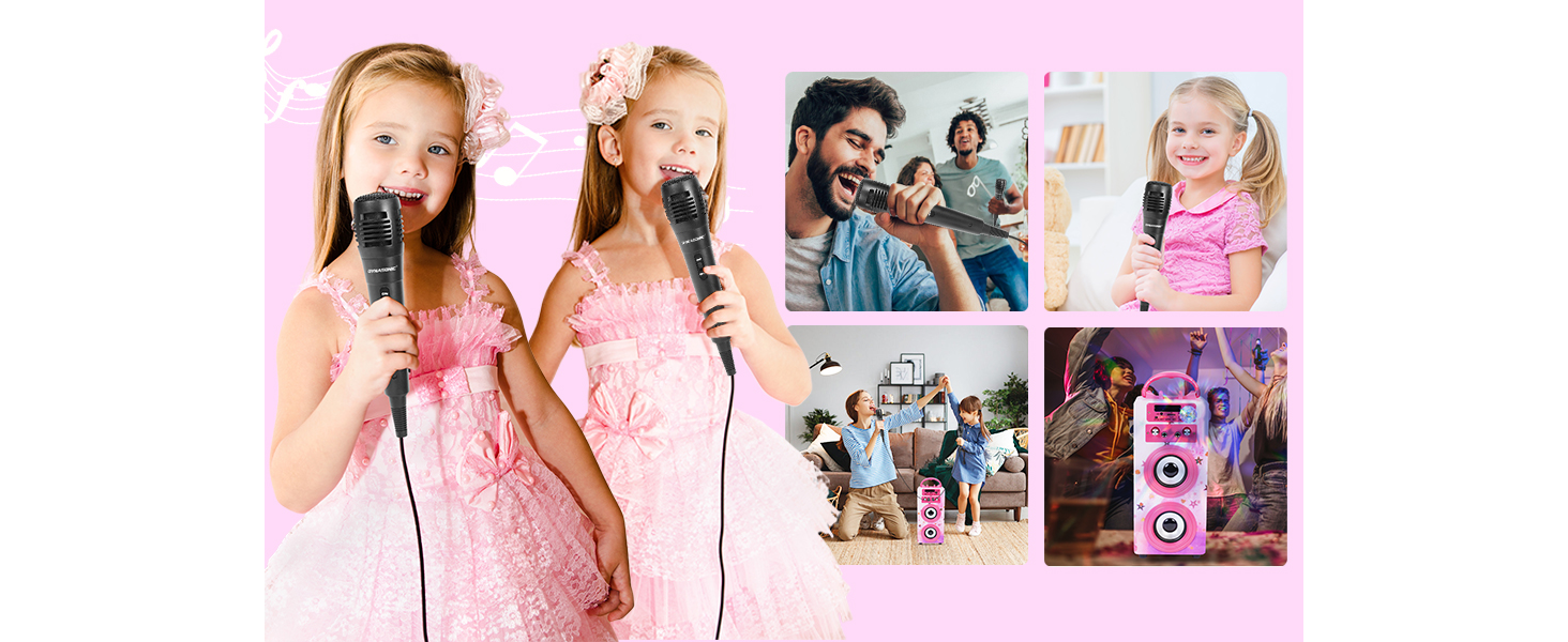 Altavoz karaoke para niños