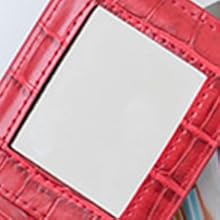 PORRASSO Estuche para Lápiz Labial con Espejo Estuche para Pintalabios Mini Bolsa de Maquillaje!