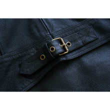 Regular Short Body Style Cómodo Ajuste Elegante Look chaqueta para hombres cinturón ajustable