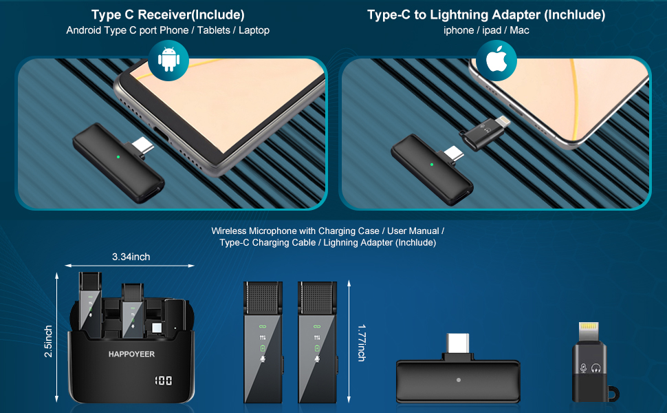 Wireless Lavalier Microphone