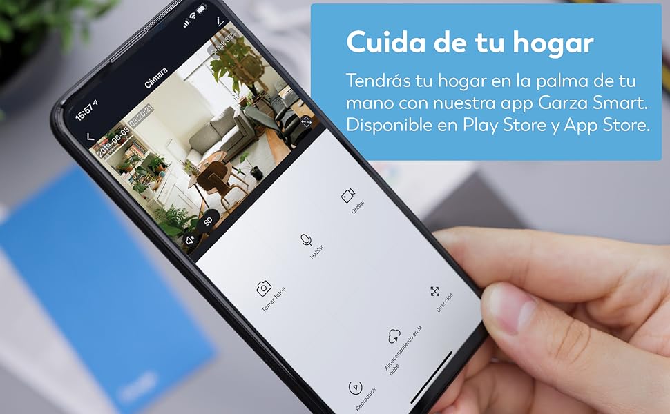 camara inteligente, garza, garza smart, domotica, camara, smarthome, camara, smart, wifi