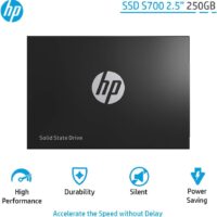 HP 2DP98AA ABB - Disco Duro Interno SSD de 250 GB, Color Negro