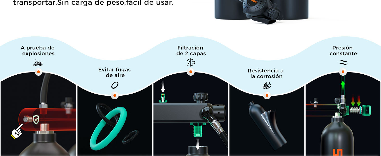 Botella de Buceo
