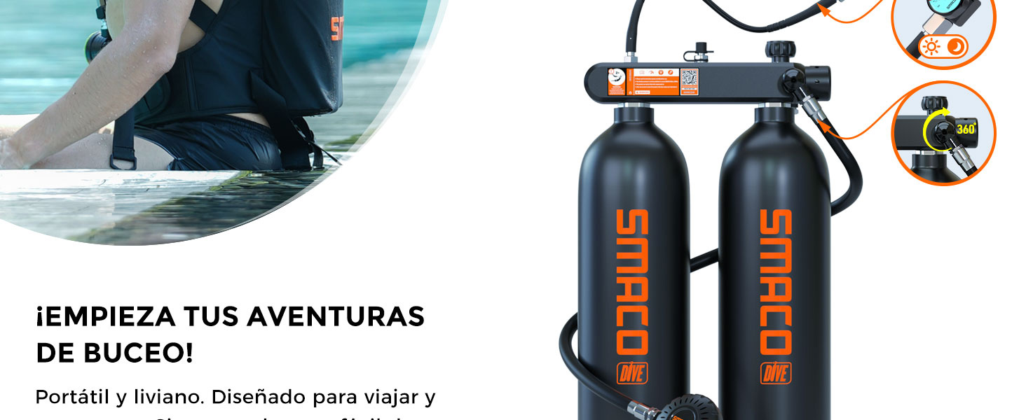 Botella de Buceo