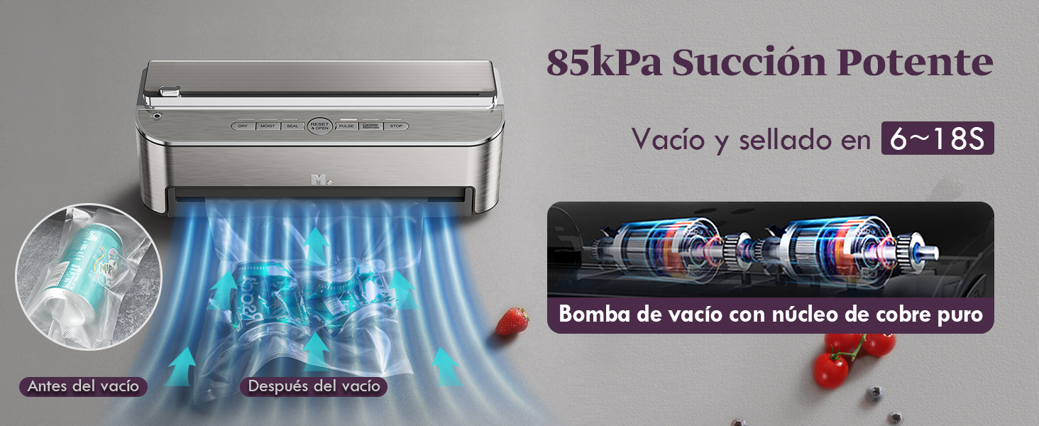 maquina envasar al vacio