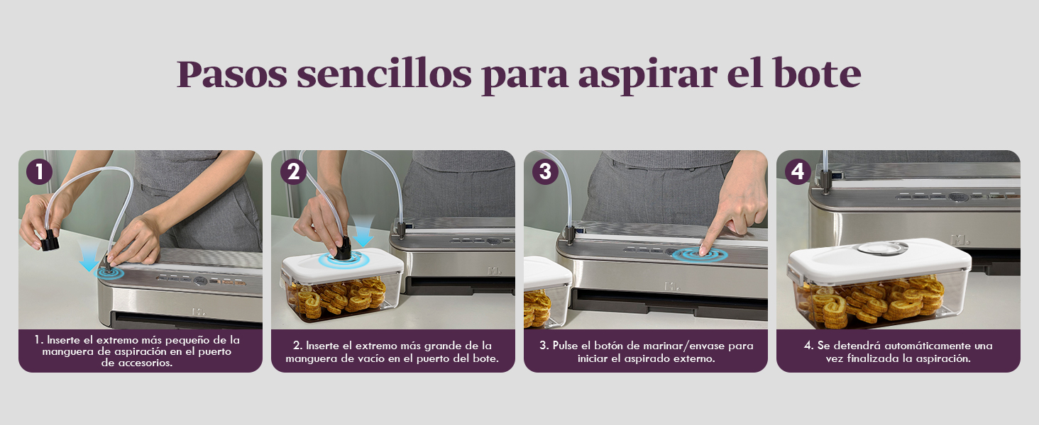 maquina envasar al vacio