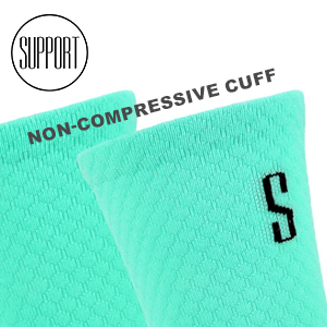 Non-compressive cuff, comfortable