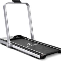 FIT-FORCE Cinta de Correr 2000W Velocidad 9 Kmph Bluetooth Almacenaje fácil con Mando a Distancia