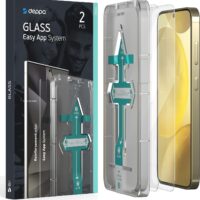 Deppa [2 Piezas Protector de Pantalla para Samsung Galaxy S24+ Plus/S25+ Plus (6.7') [Desbloqueo de Huellas] Cobertura Completa | Compatible con Fundas