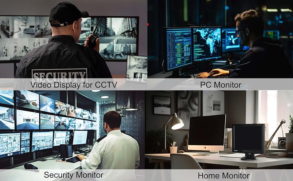 Monitor HDMI 4:3 Pantalla TFT LCD Monitor