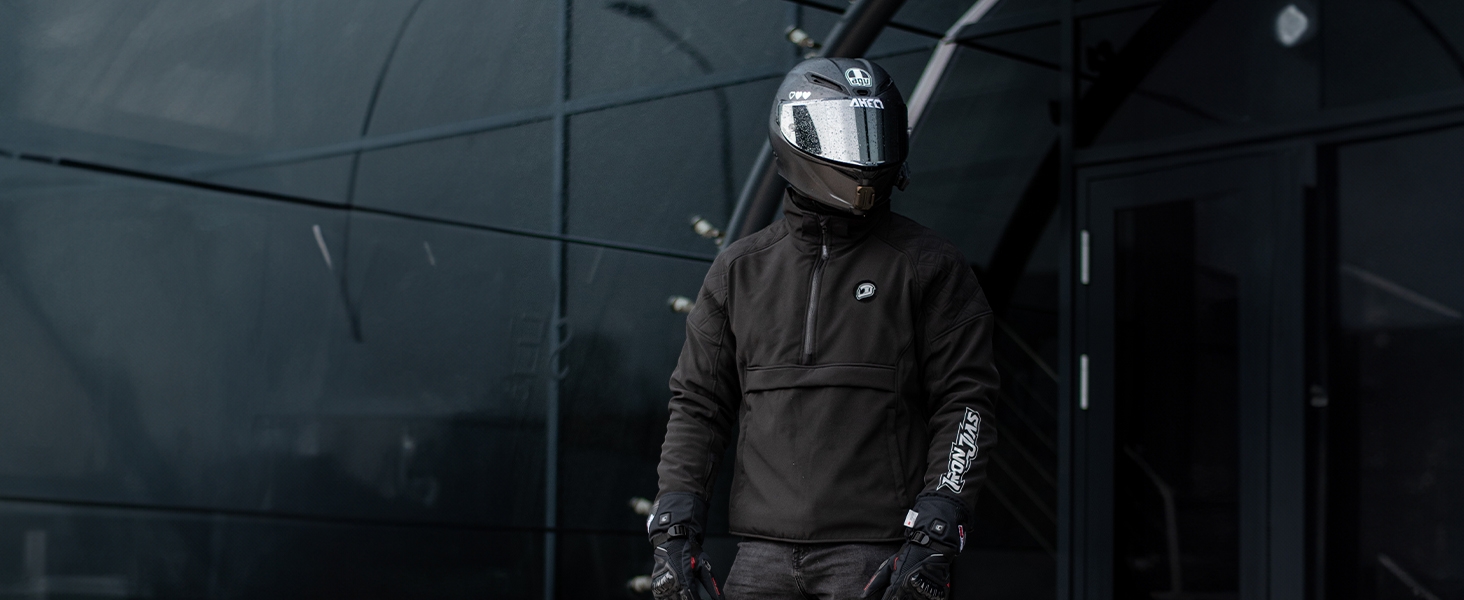 IRON JIA’S Chaqueta de motocicleta hombres invierno Clima frío Equipo de ciclismo de motocicletas 