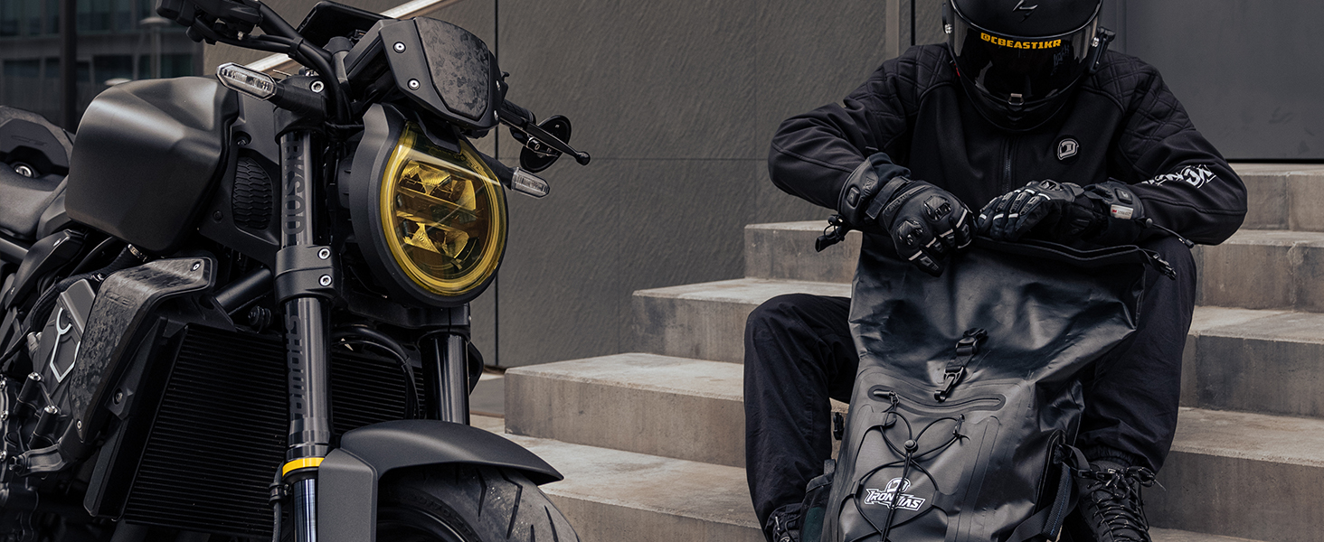 IRON JIA’S Chaqueta de motocicleta hombres invierno Clima frío Equipo de ciclismo de motocicletas 