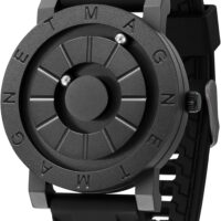 EUTOUR Reloj Hombre Relojes Magnetico Designer Cuarzo Sin Vidrio Rodamiento de Bolas Relojes de Pulsera para Hombres 40mm【2024 Nuevo】