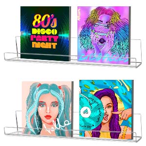 oporte flotante para discos acrílicos