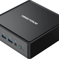 MINISFORUM JB95 Mini PC, Intel Celeron Silver N5095 Procesador Quad-Core CPU 8 GB / 128GB SSD Mini computadora de Escritorio, conexión HDMI/DP/USB C, USB 3.0 × 2, USB 3.1 × 2