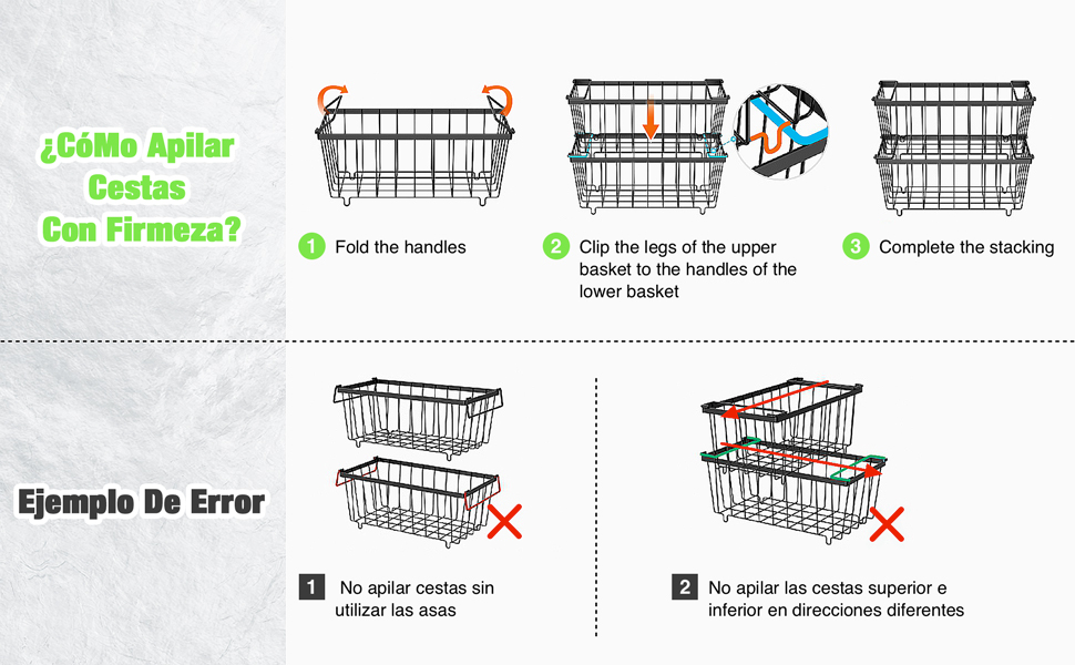 organizador para congelador