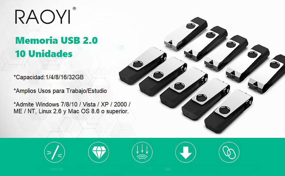 RAOYI 10X4gb