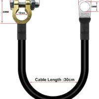 Cable Inversor de Batería 25mm² 3AWG SC25-8 Cable Bateria Coche...