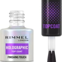 Rimmel London, Nail Care, Holographic Top Coat, Tratamiento de uñas,...
