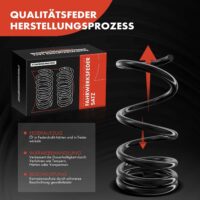 Frankberg 2x Ressorts de suspension Essieu Avant Compatibles avec Micra...