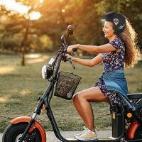 Ristyur Cascos Jet,Cascos De Moto 3/4, Cascos de Moto Ligeros,...